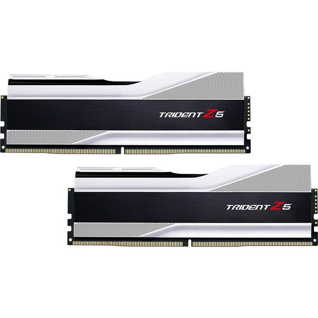 G.SKILL Trident Z5 RAM Module for Motherboard, Desktop PC - 32 GB (2 x 16GB) - DDR5-6400/PC5-51200 DDR5 SDRAM - 6400 MHz - CL32 - 1.40 V G.SKILL Trident Z5 RAM Module for Motherboard, Desktop PC - 32 GB (2 x 16GB) - DDR5-6400/PC5-51200 DDR5 SDRAM - 6400 MHz - CL32 - 1.40 V